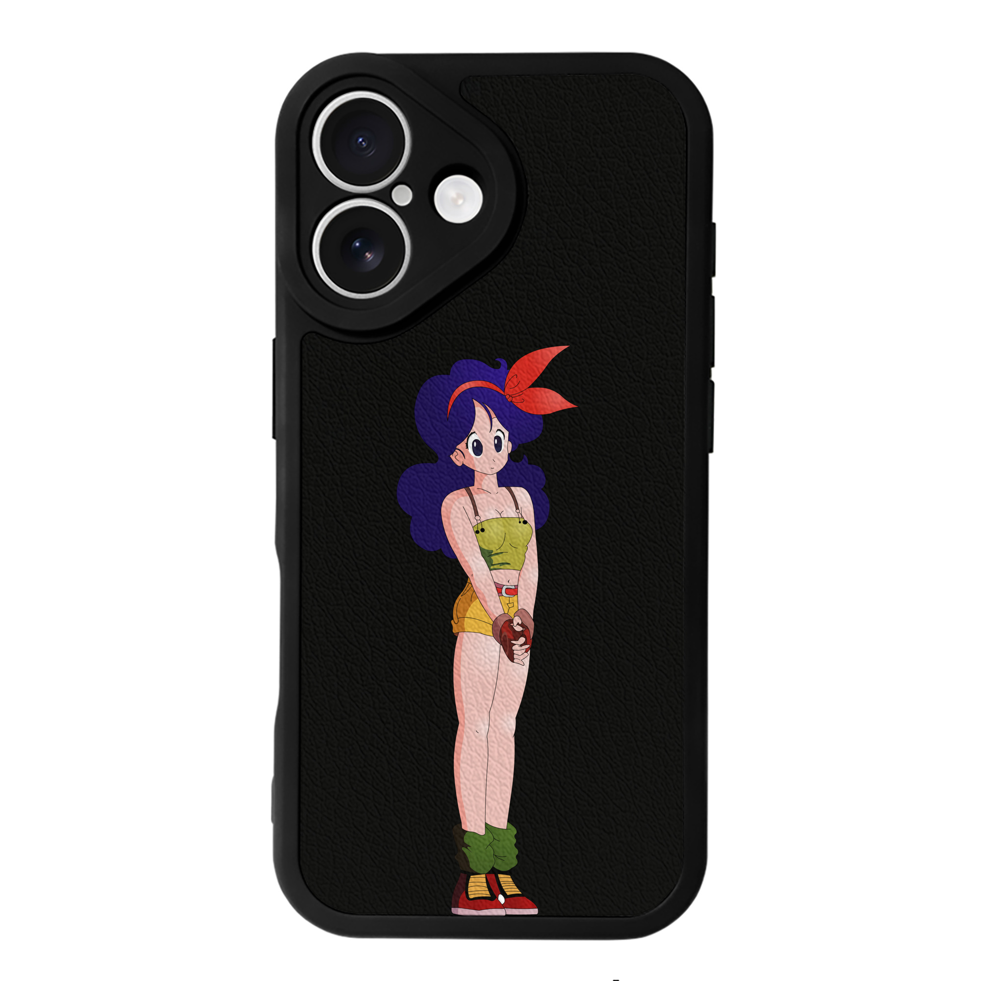 （画像用） ドラゴンボール DRAGON BALL 【iPhone 16シリーズ対応】シリコンスマホケース（レザー調） 材質：シリコン